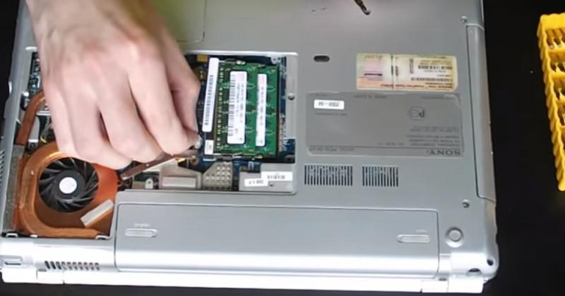 Полная чистка и замена термопасты ноутбука Sony Vaio